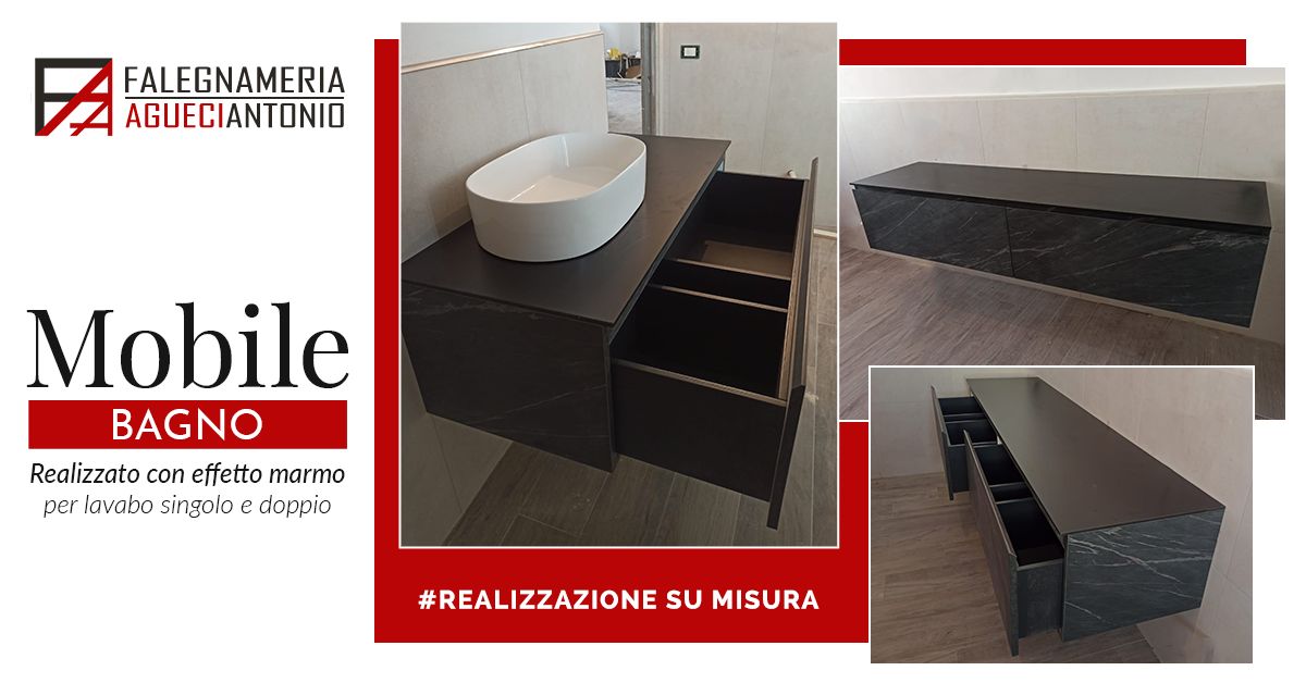Mobile Bagno per lavabo singolo e doppio